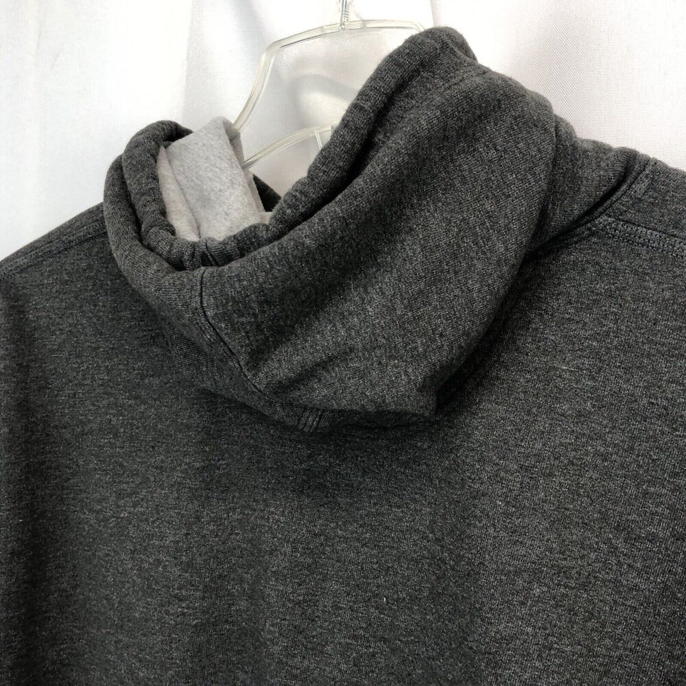 Champion Plus Size 2XL Script Gray Hooded Hoodie Pullover Sweatshirt - Picture 10 of 12